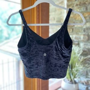 SPECIAL EDITION Lululemon crushed velvet tank